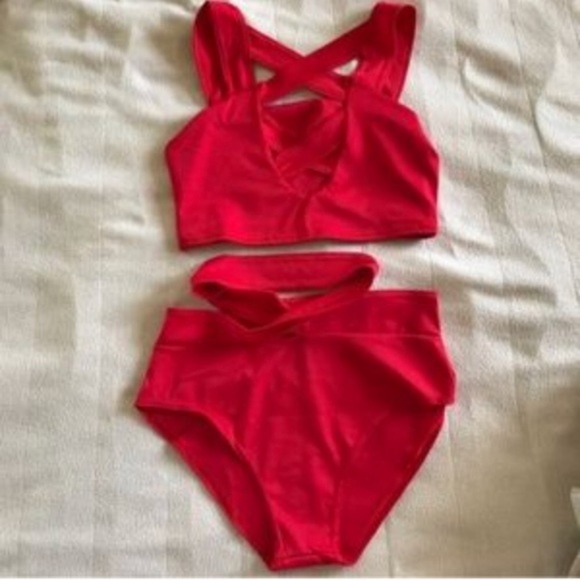 Swim Bandage Red Sexy Bikini Swimsuit Poshmark